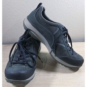 Dansko Paisley Navy Milled Nubuck Waterproof Hiking Shoes Vibram Womens EU 39